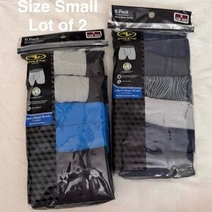 Athletic Works Men's Underwear Quick Dry Stretch Boxer Briefs for Men, 6 Pack